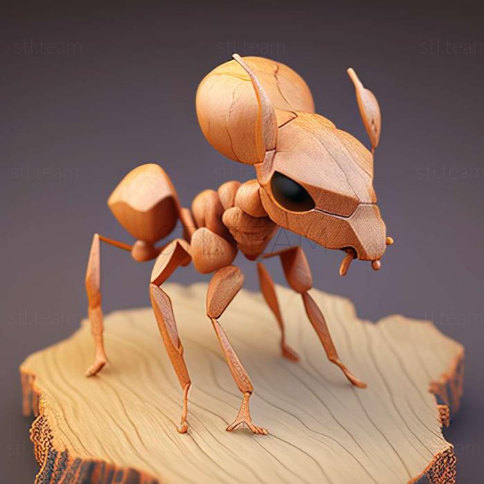 3D model Rossomyrmex quandratinodum (STL)